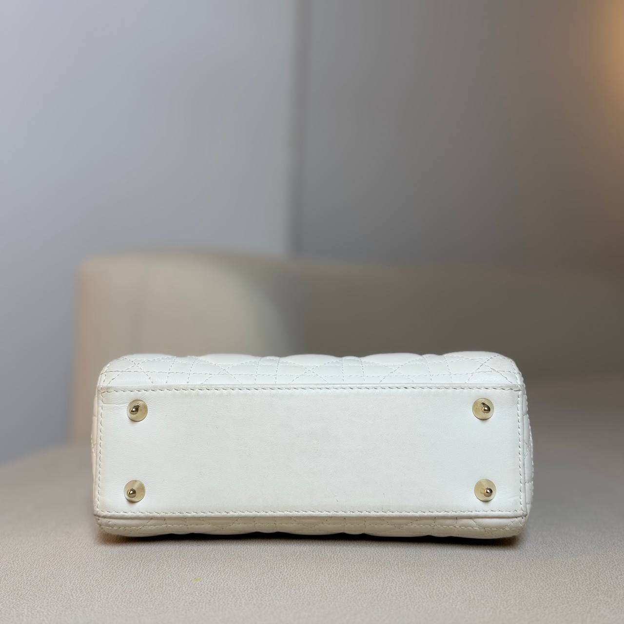 Lady Dior Small in Cannage Lambskin GHW