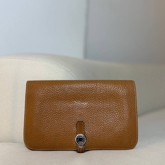 Hermès Dogon Duo Togo Leather Wallet