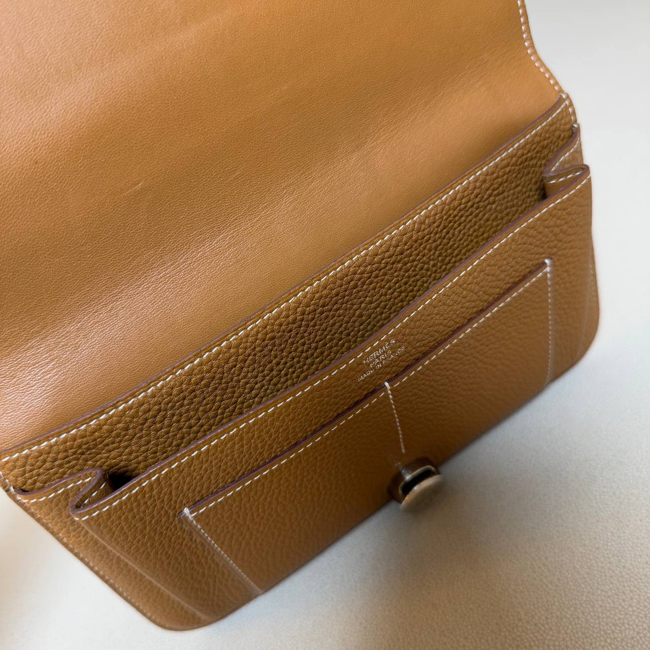Hermès Dogon Duo Togo Leather Wallet