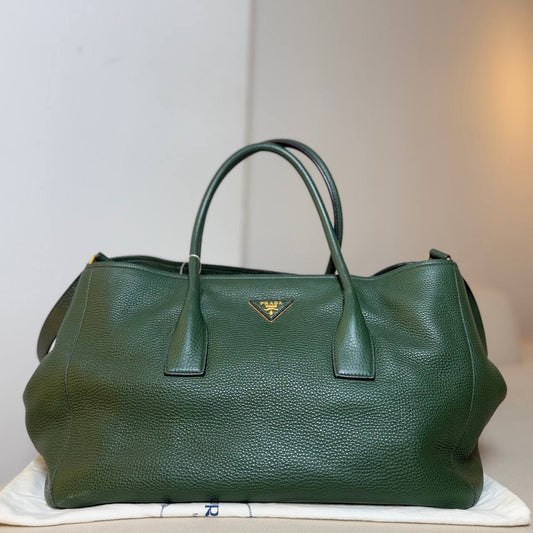Prada Vitello Daino Tote Medium