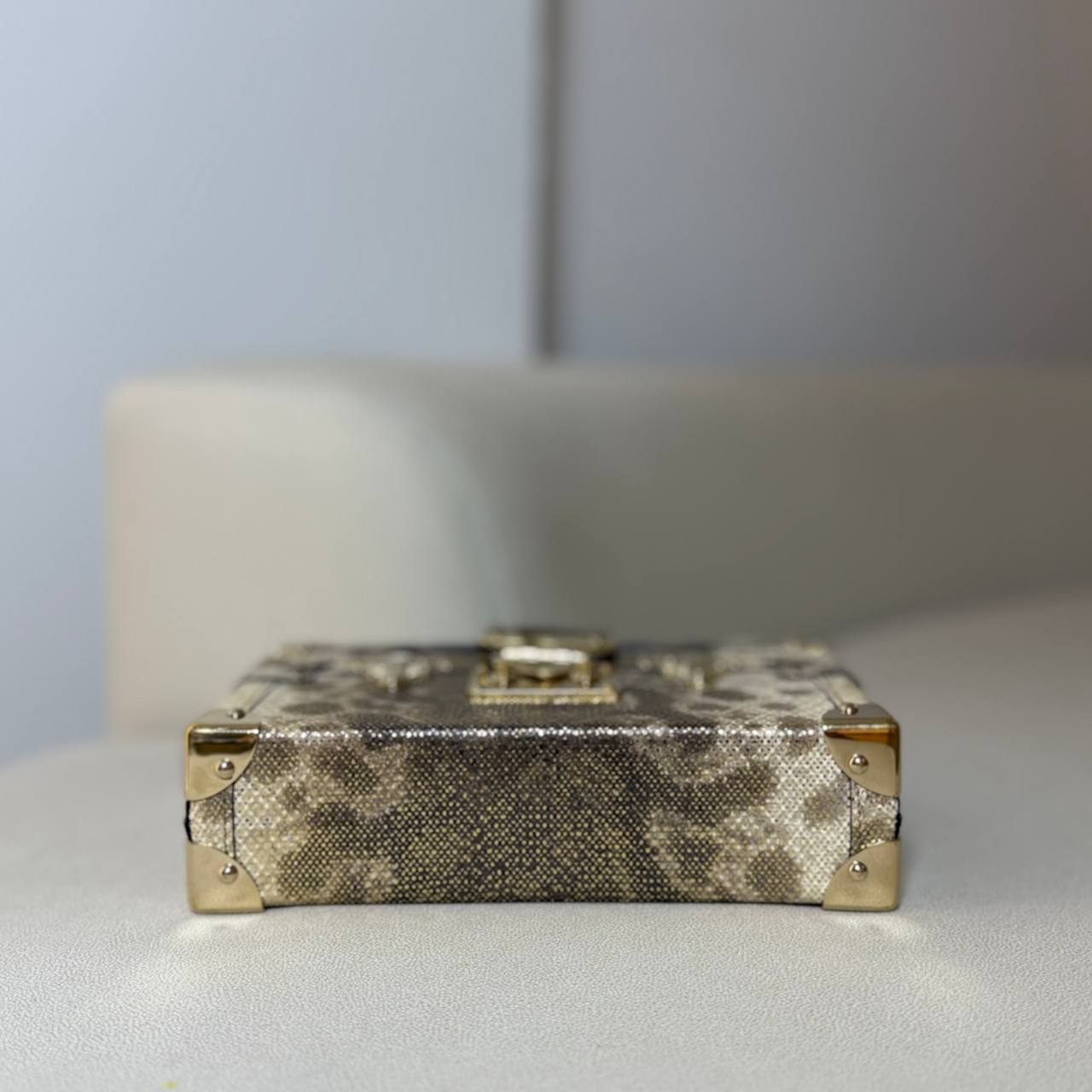 LV Petite Malle Lizard Skin